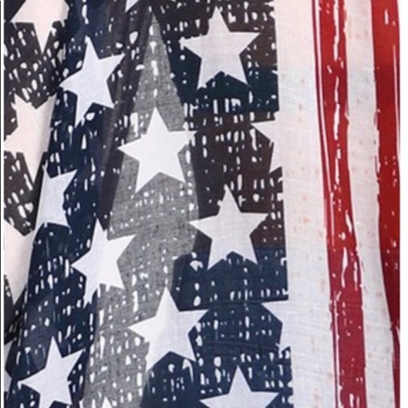 Patriotic kimono/cover up - Picture 3 of 3